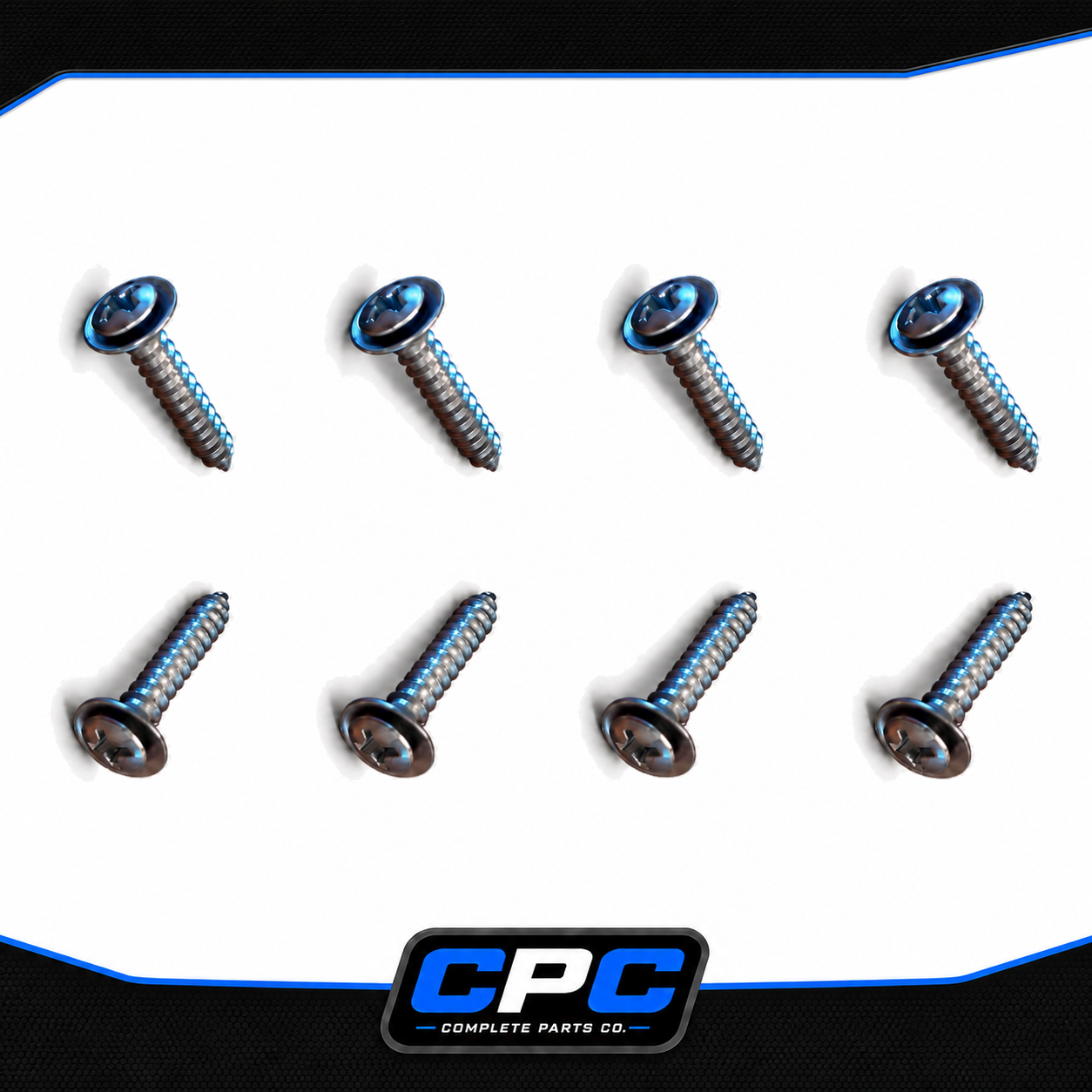 1970 - 1981 Pontiac Trans Am Door Sill Plate Trim Mounting Screw Set of 8