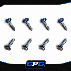 1967 - 1969 Pontiac Firebird Door Sill Plate Trim Mounting Screw Set of 8