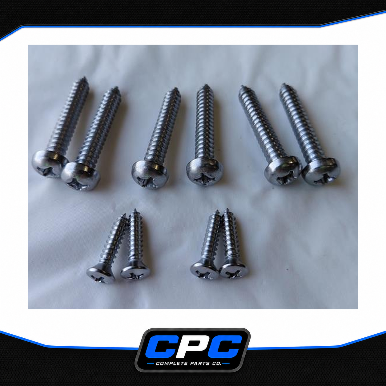 1968-1969 Chevrolet Camaro Complete Interior Fastener Hardware Kit - Image 4