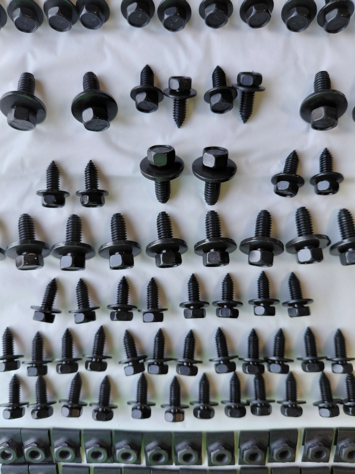 61-64 Bel air Front End Sheet metal Hardware Bolt Fastener Kit OE Style Belair - Image 2
