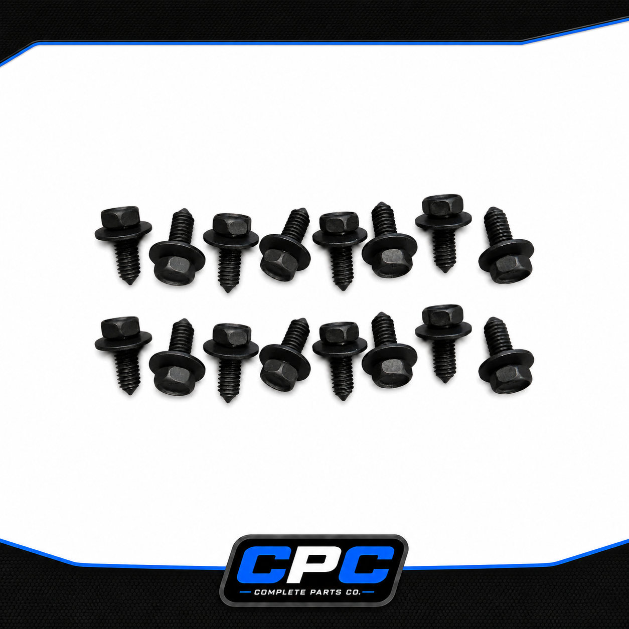 1973-1980 GMC C25 Upper/Lower Grille Panel Mounting Bolt Kit 16 Piece