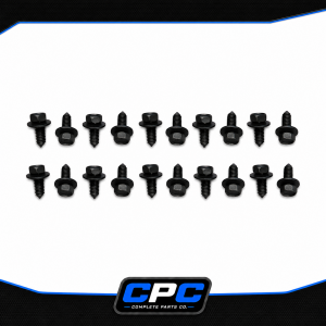 20pc GM Restoration 64-67 Chevelle Inner Fender Well Wheel house Hardware bolts