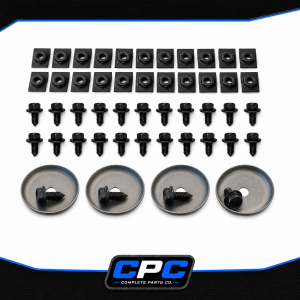 1961-1976 Bonneville Inner Fender Mounting Bolt Hardware Kit w/ Cup Washers