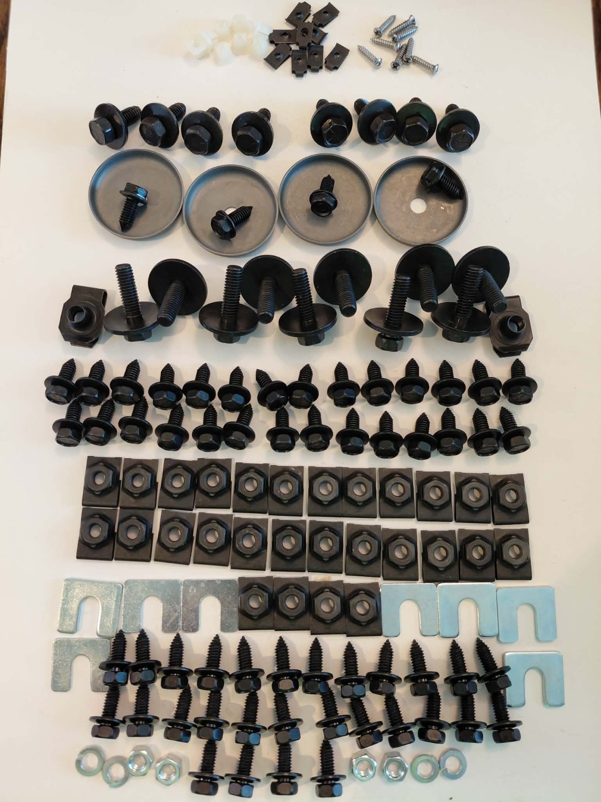 64-67 Buick Skylark Front End Body Fastener Hardware Fender Hood Bolt Kit