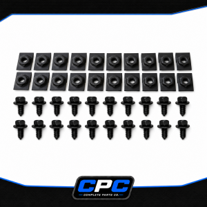 40PC GM Restoration Body Bolt & J Clip Kit 5/16-18 OldsmobileFender Hardware