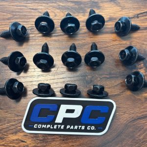 Buick Restoration Body Bolts M8-1.25x30mm 24mm Washer 15pc Kit