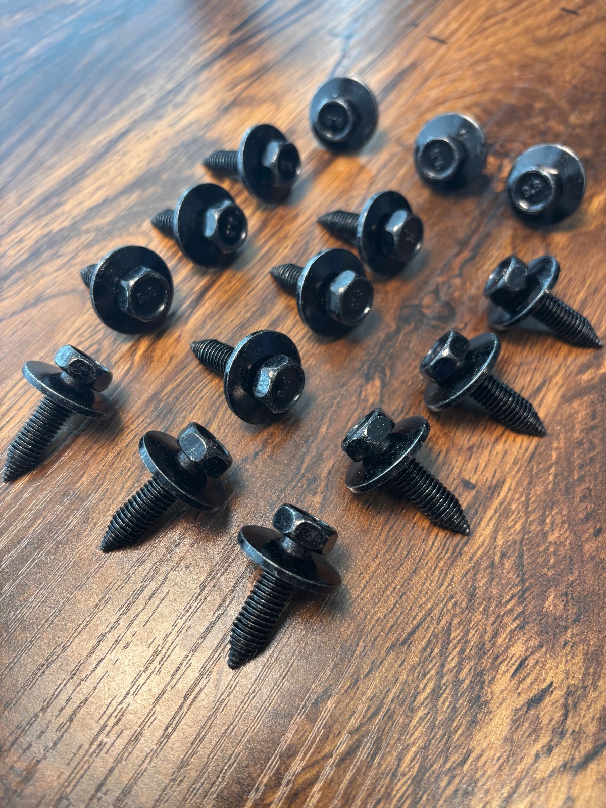 Cadillac Restoration Body Bolts M8-1.25x30mm 24mm Washer 15pc Kit - Image 4