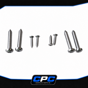 1967-1976 Plymouth Valiant Arm Rest Base & Pad Screw Mounting Hardware Kit