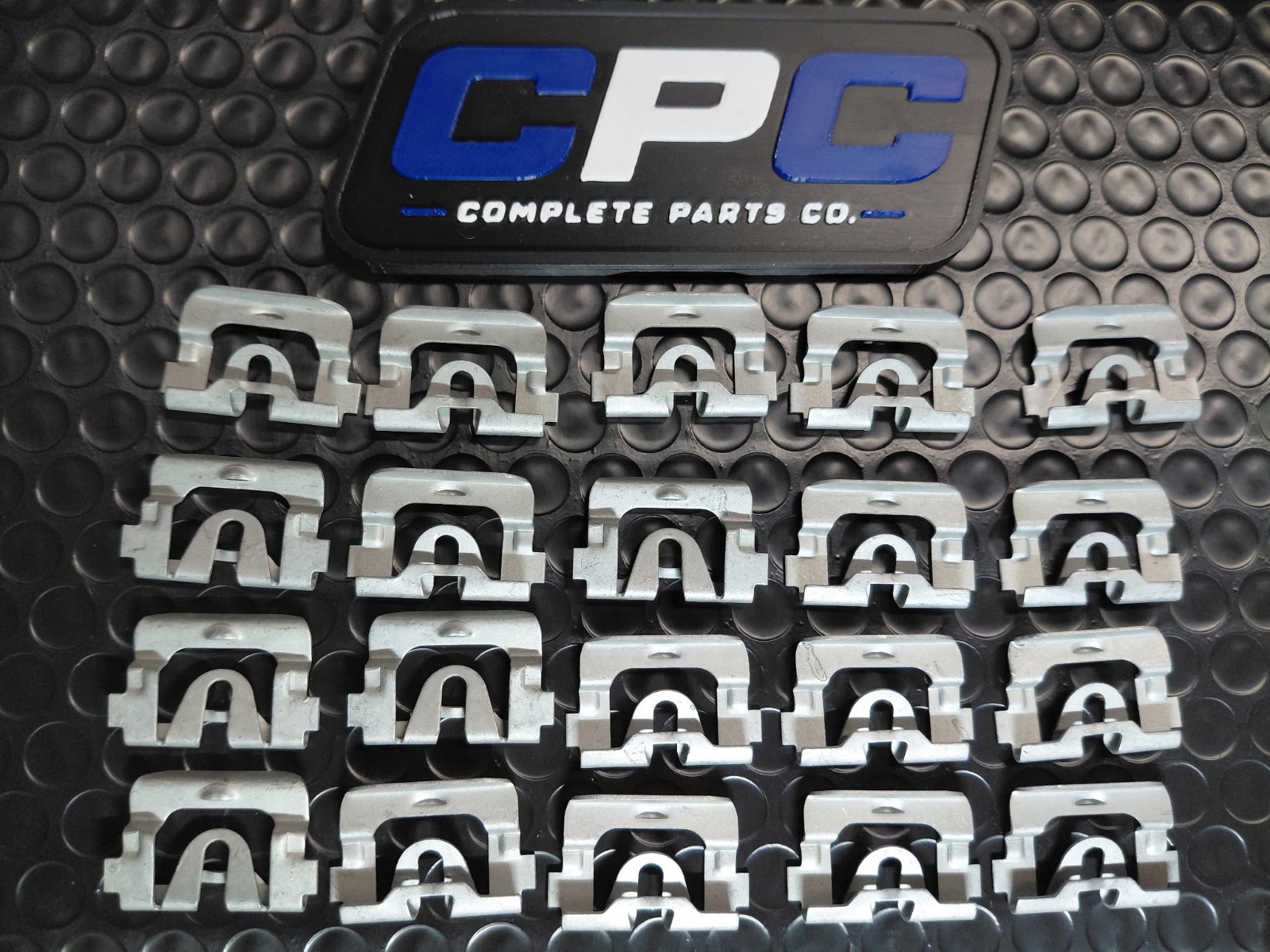69-70 GM Chevy Impala Front Windshield Rear Window Molding Trim Clips 20pc