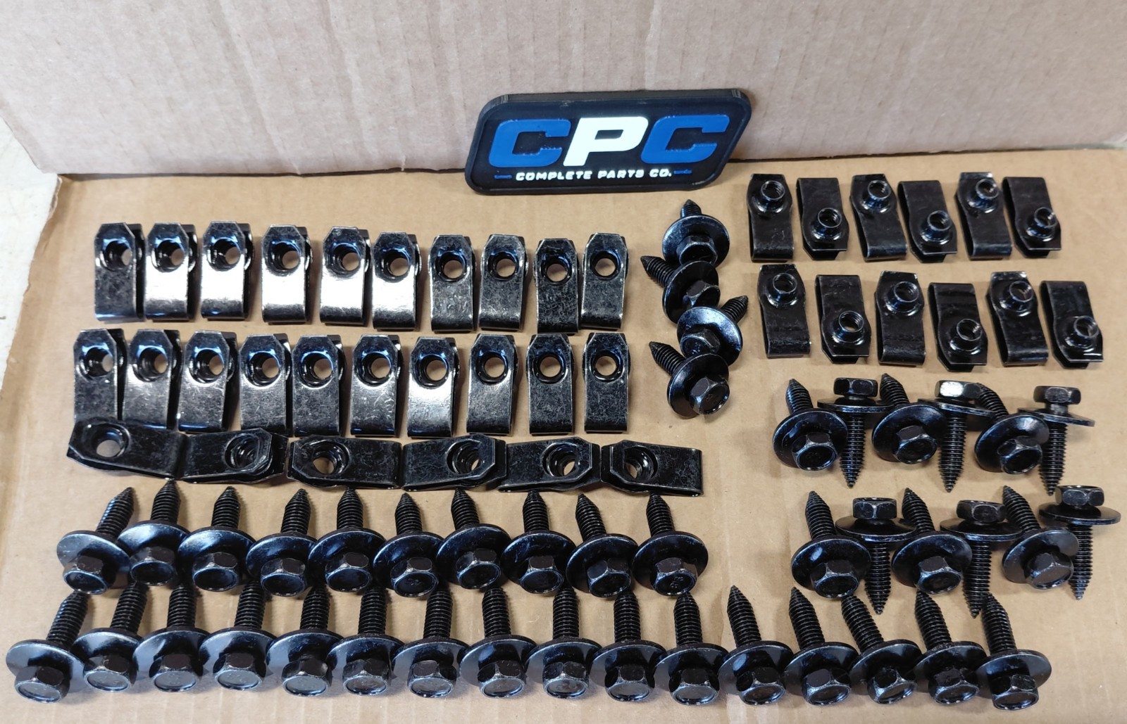 1988-1998 Chevy C1500 OBS Fender Wheelhouse Hood Air Dam Bolt Clip Kit 80pc - Image 2