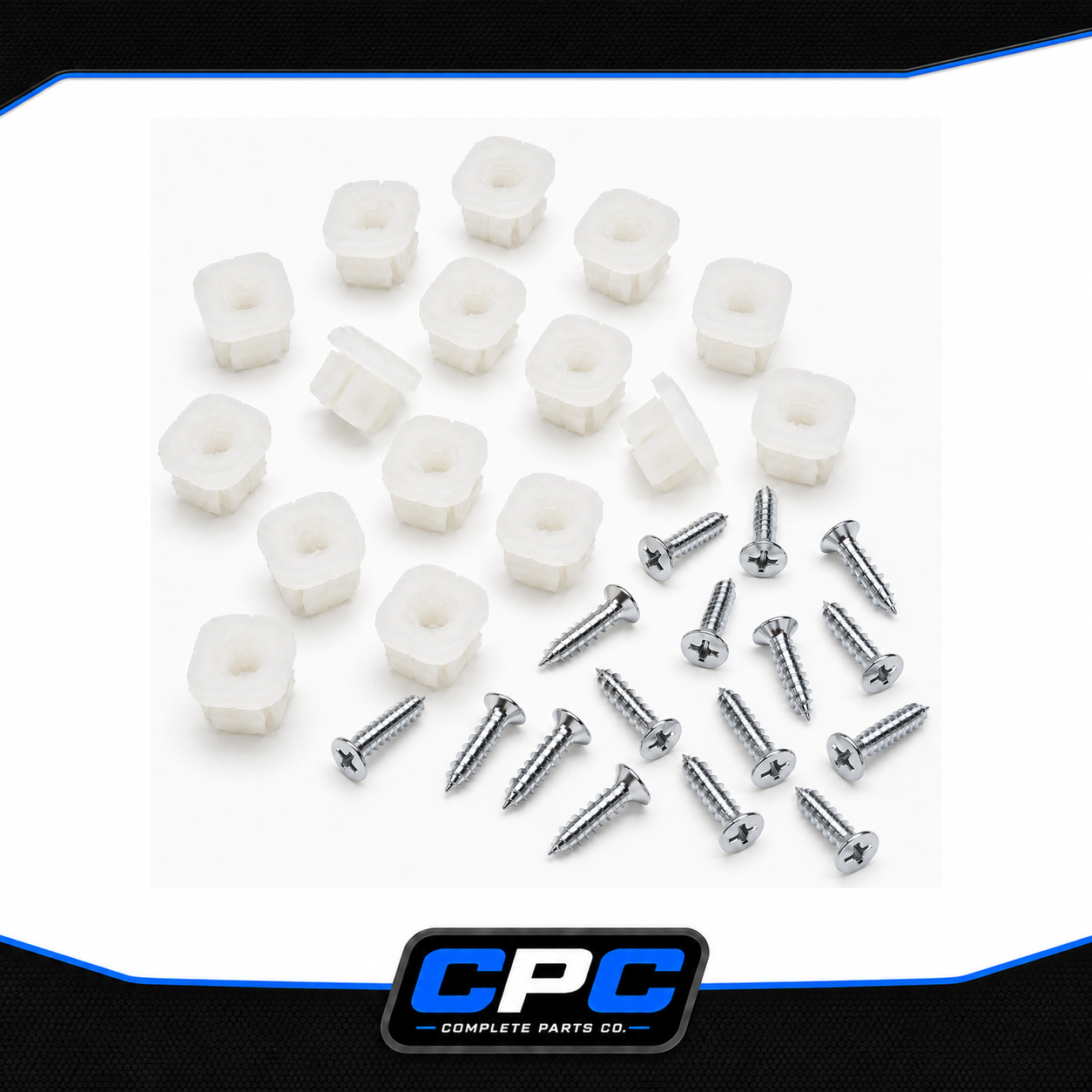 1970-1988 Chevrolet Monte Carlo 32pc Trim Bezel Grille Screw Nut Kit