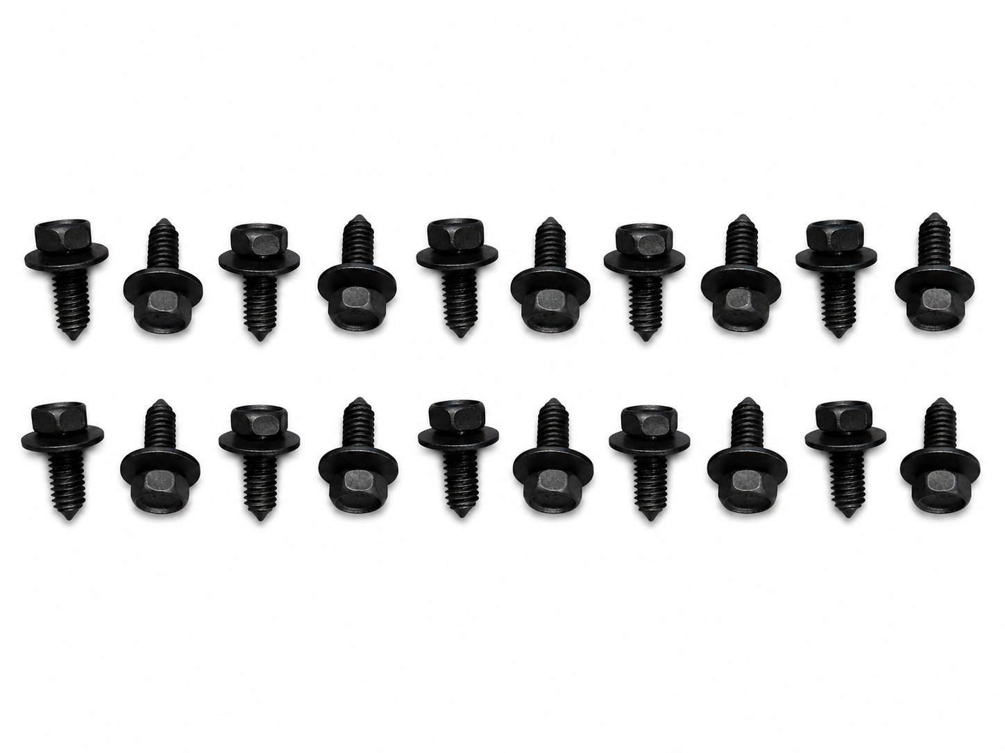 40PC GM Restoration Inner Fender/Body Bolt & J Clip Kit for 1962-1972 Belair - Image 3